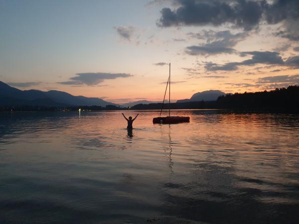 Faaker See by night